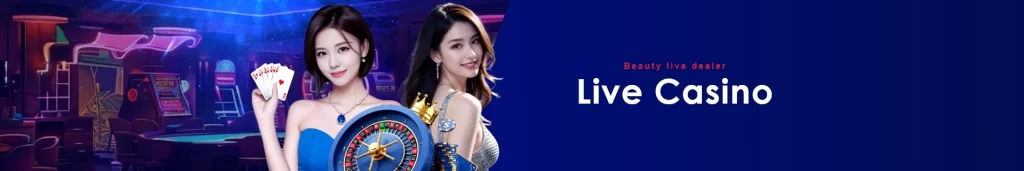 paldo77 live casino banner